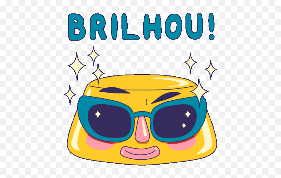 Emotion Bril Hou Sunglasses - Happy Emoji,Glass Case Of Emotion Gifg