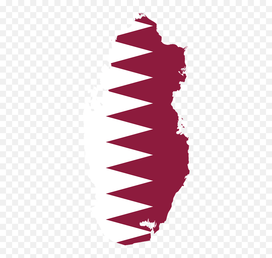 Qatar Flag Emoji - Qatar Map Vector Hd,Hurricane Flag Emoji To Paste