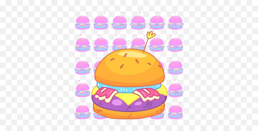 Even More Rotating Food Various Artists Free Download - Gif Emoji,Eating Pizza And Drinking Beer Animated Emoticon Gif