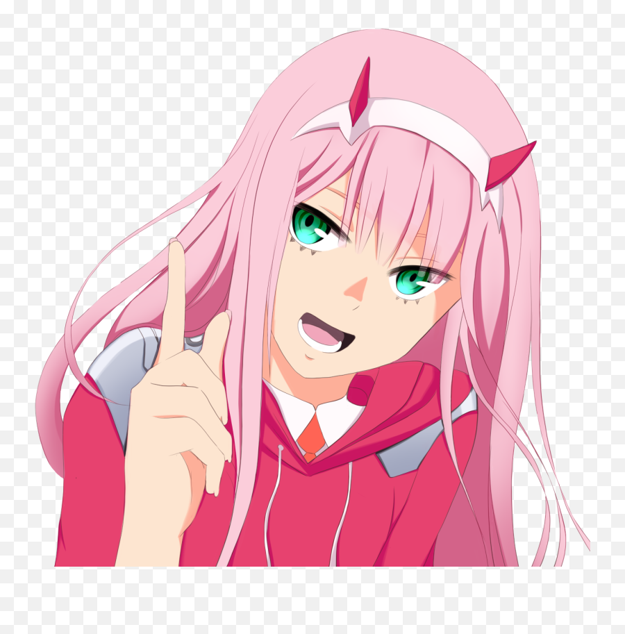 Zero Two - Girly Emoji,Cart Emoji Free Shipping Zero Two - Girly Emoji,Cart Emoji Free Shipping
