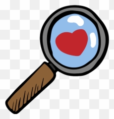 Magnifying Glass Vector Svg Icon - Magnifying Glass Clipart Heart Emoji,Magnifying-glass Emojis
