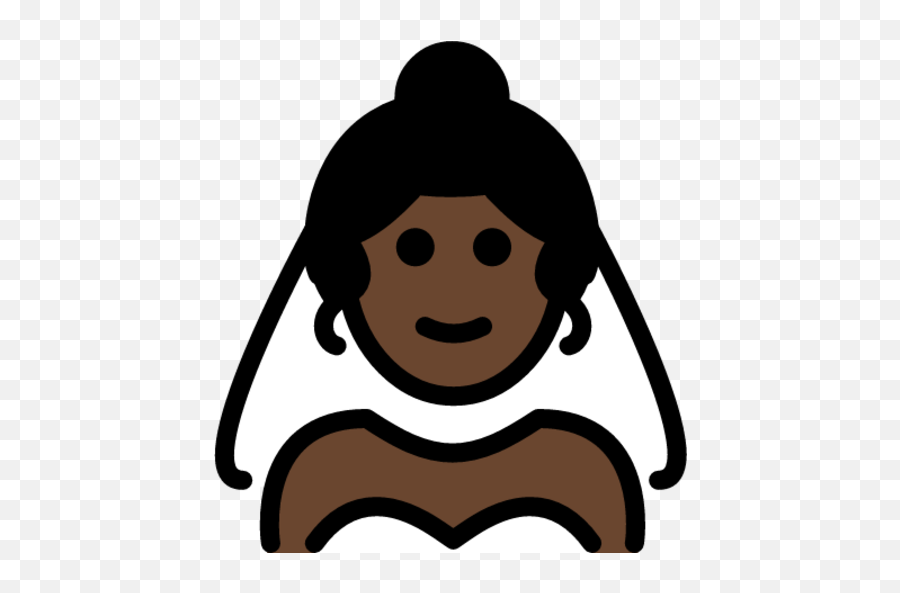 Dark Skin Emoji,Home And Bride Emoji