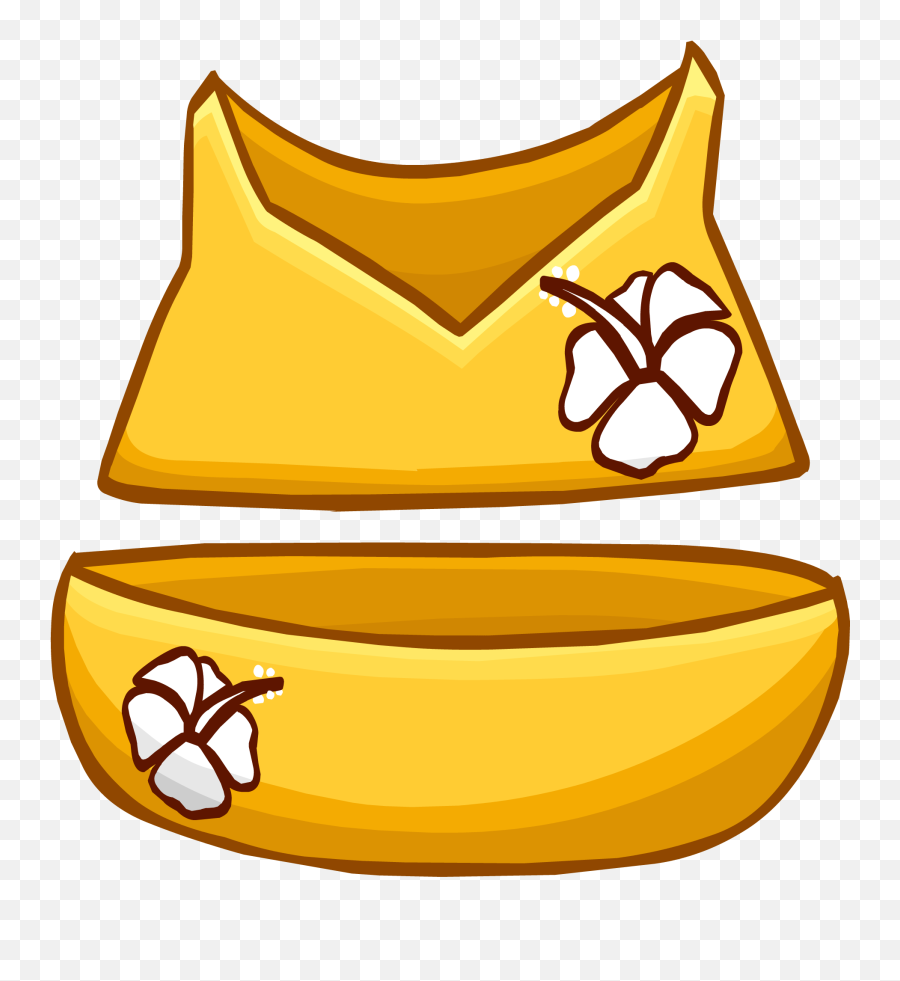 Yellow Bikini Club Penguin Wiki Fandom Emoji,Swimsuit Emojis