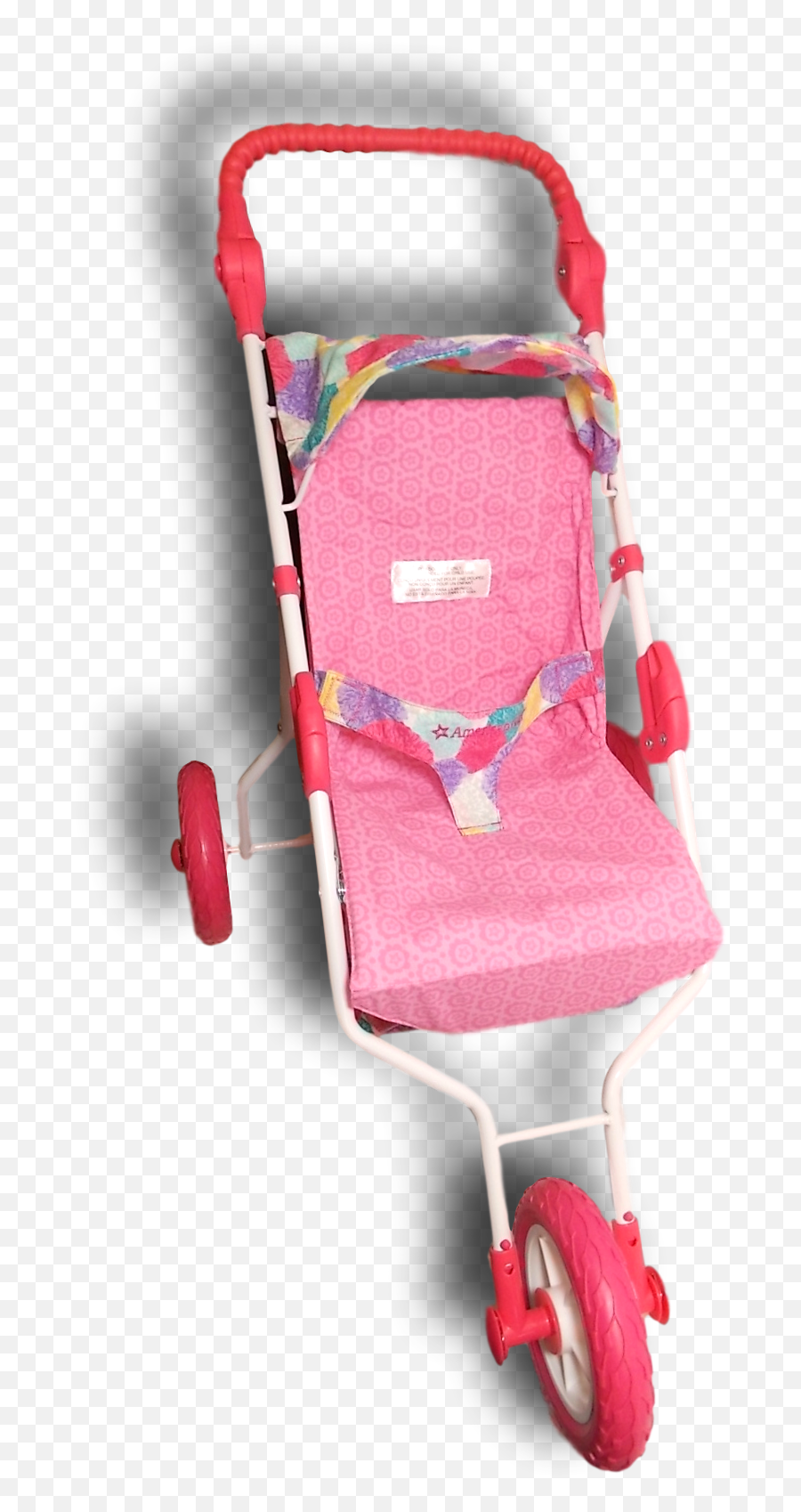 American Girl Bitty Baby Jogging Stroller For 15 Dolls - Folding Emoji,Baby Home Emotion Stroller