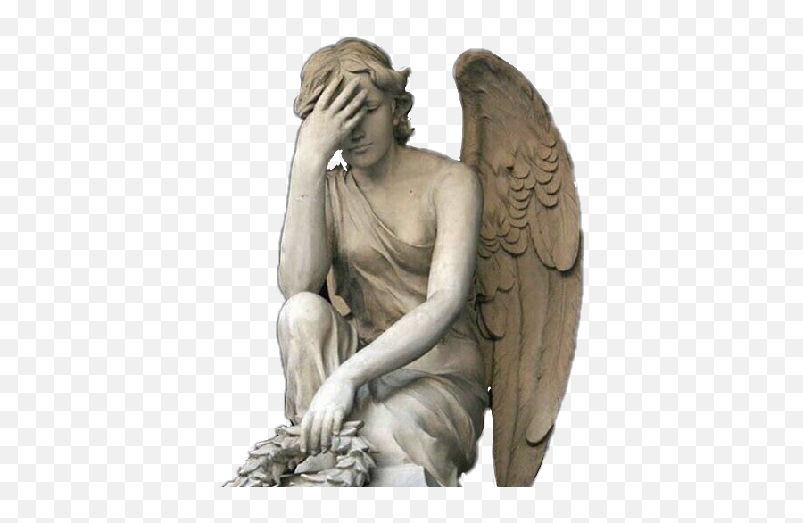 Angel Guardian Scluptare - Ancient City Emoji,Male Facepalm Emoji