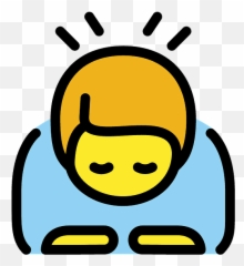 Man Bowing Emoji Clipart,Apology Emoji