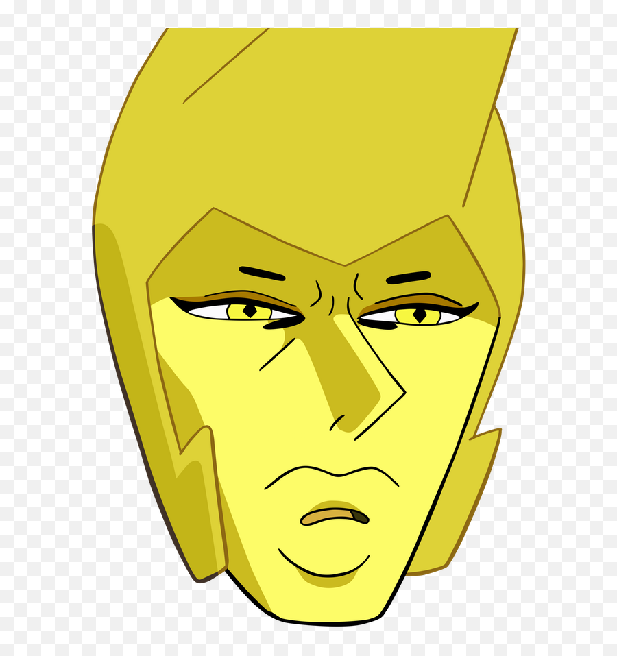 Download Hd Wut - Steven Universe Yellow Diamond Funny Face Emoji,Steven Universe Garnet Angry Emoticon