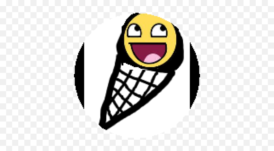 Epic Face Ice Cream 1 - Roblox Emoji,