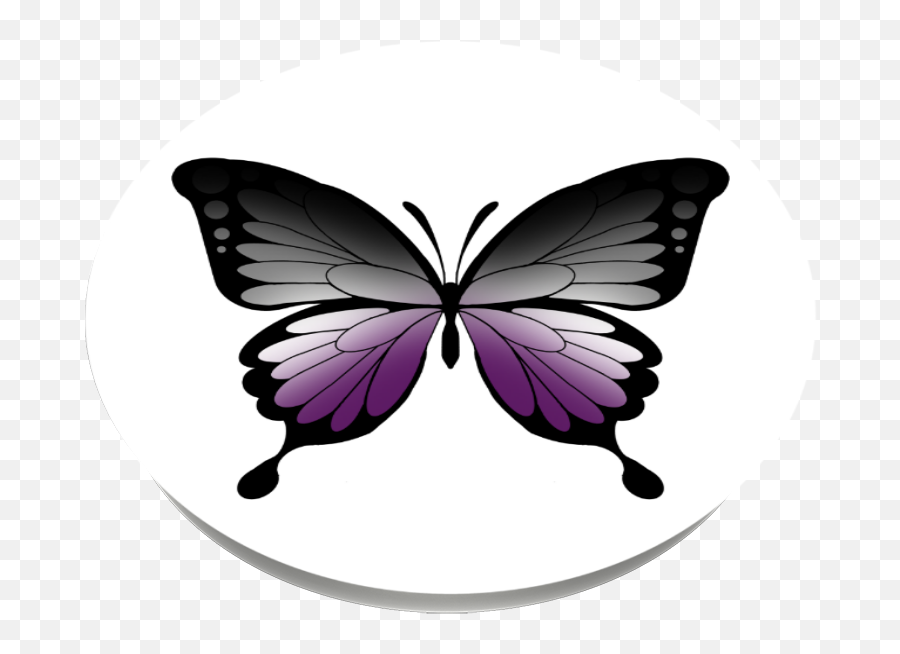 Asexual Butterfly - The Trevor Project Popsockets Official Emoji,Butterfly Emoji
