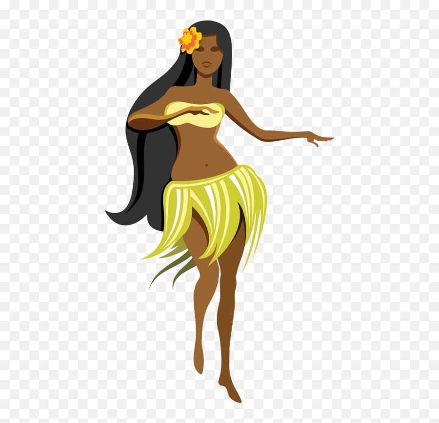 Dancer Clipart Luau Dancer Luau Transparent Free For - Transparent Hula Girl Gif Emoji,Hula Dancer Emoji