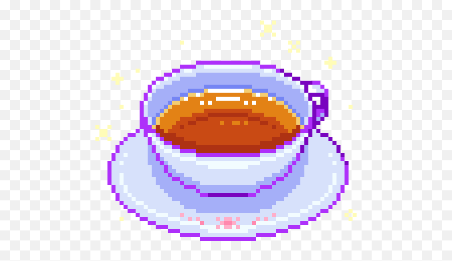 Beeu0027s Carrd - Coffee Pixel Art Gif Transparent Emoji,Watamote Emoji Girl