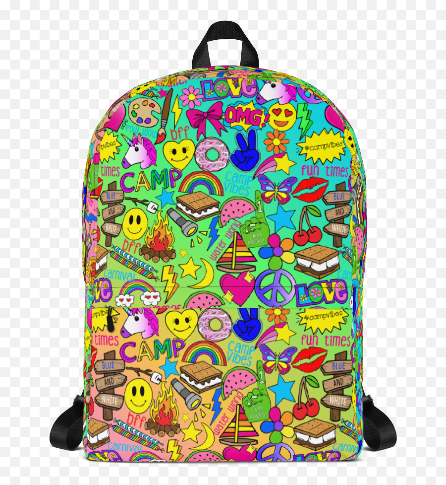 Camp Times Emoji,Emoji Backpacks Walmart