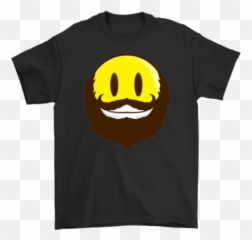 Beard Shirts U2013 Bearded Brethren Llc - Funny Yoga Shirts Emoji,Bearded Emoticon