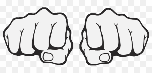 Fighting Demons - Throat Punch Emoji,Black Fist Emoji