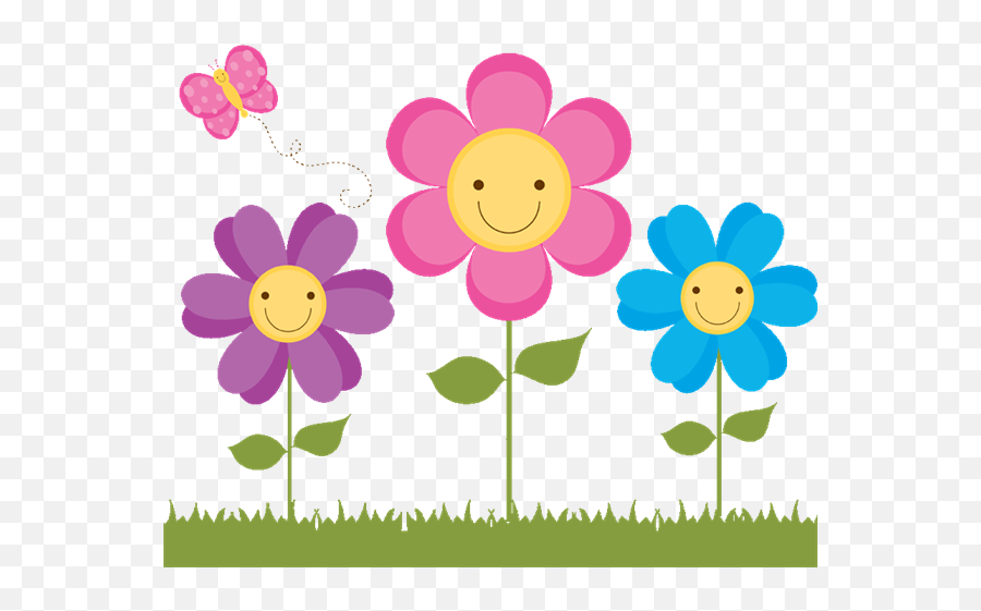 Babyface 183 Flowers With Clipart Birthday Invitations All - Smiling Flowers Clipart Png Emoji,Emoji Birthday Invitations