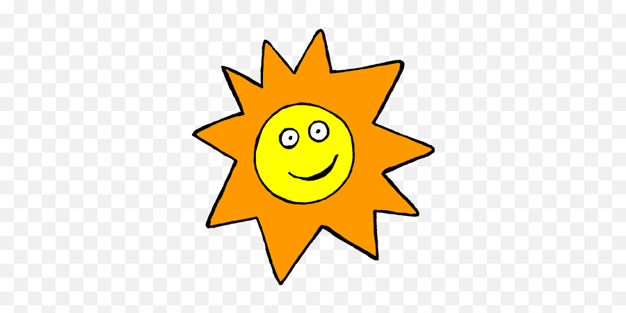Free Clip Art Sunrise - Sun Tif Emoji,Wink Wink Nudge Nudge Emoticon