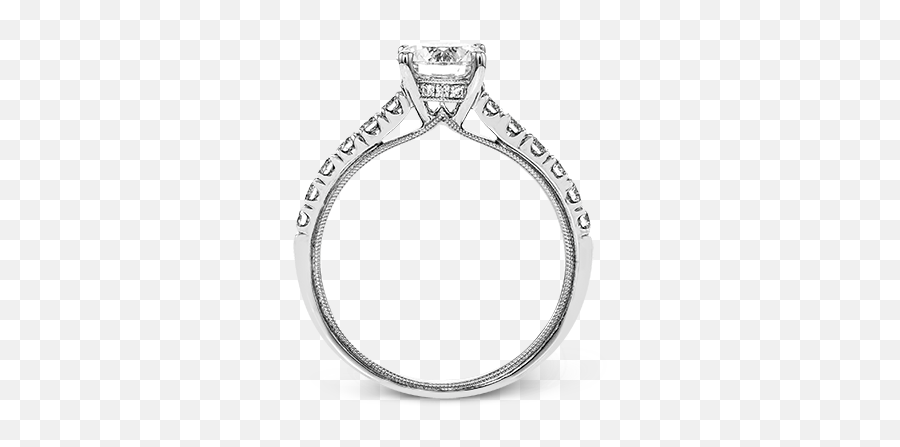 Tr738 Engagement Ring - Solid Emoji,Man Engagement Ring Woman Emoji