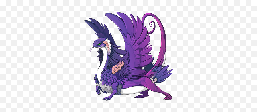 Steven Universe Dragons - Imperial Female Flight Rising Skins Emoji,Steven Universe Amethyst Emoticon