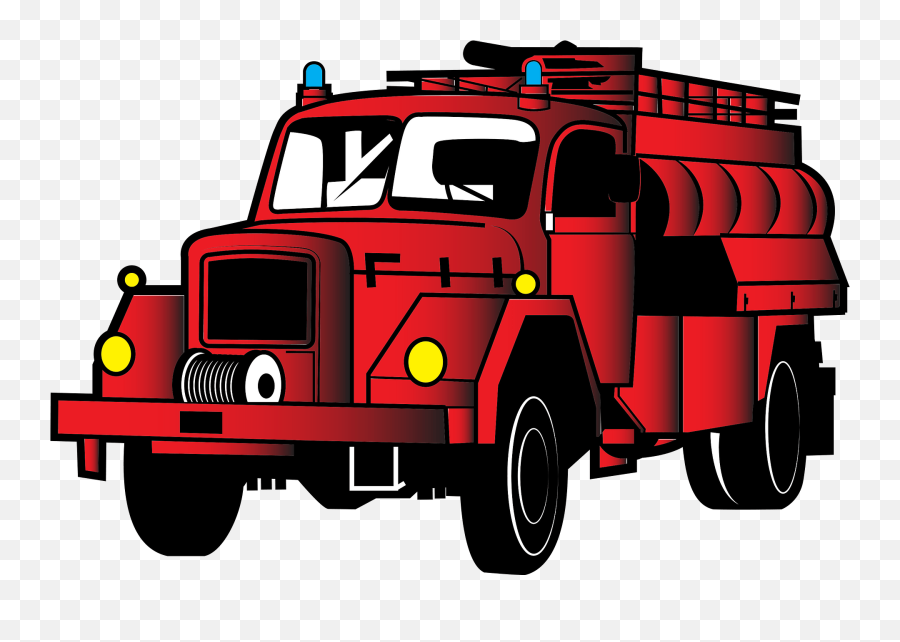 Fire Truck Clipart - Clip Art Emoji,Firetruck Emoji