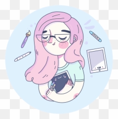 Kawaii Stickers Png - Heart Gif Transparent Kawaii Stickers Fictional Character Emoji,Korean Hand Heart Emojis Transparent Gif