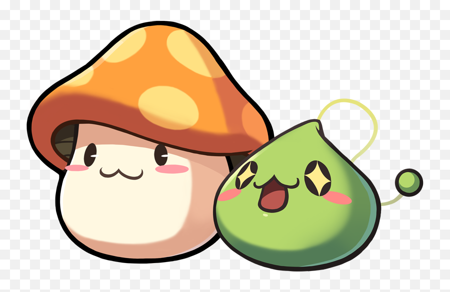 Whats Your Maplestory - Maplestory Mushroom And Slime Emoji,Maplestory Heroes Emotion Images