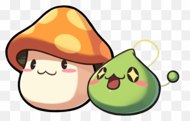 Whats Your Maplestory - Maplestory Mushroom And Slime Emoji,Maplestory Heroes Emotion Images