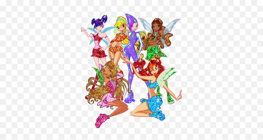 Winx Club Glitter Graphics - Dibujos De Las Winxs Emoji,Tuzki Emoticons Facebook Throwing Kisses