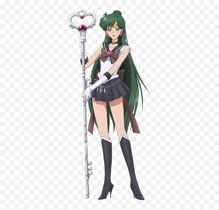 Setsuna Meiou Sailor Pluto - Sailor Pluto Crystal Emoji,Super Sailor Moon S Various Emotion Guide