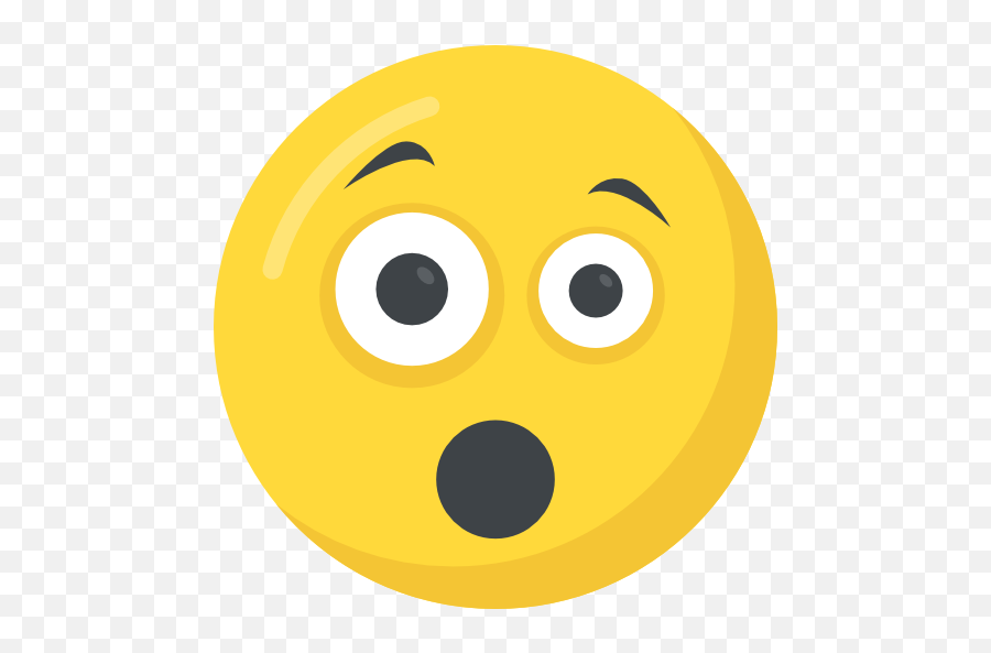 Surprised - Happy Emoji,Emoticon Sorprendido