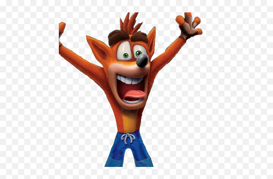 Crash Bandicoot 2of 2 Whatsapp Stickers - Stickers Cloud Crash Bandicoot N Sane Trilogy Pose Emoji,Crash Bandicoot Emojis