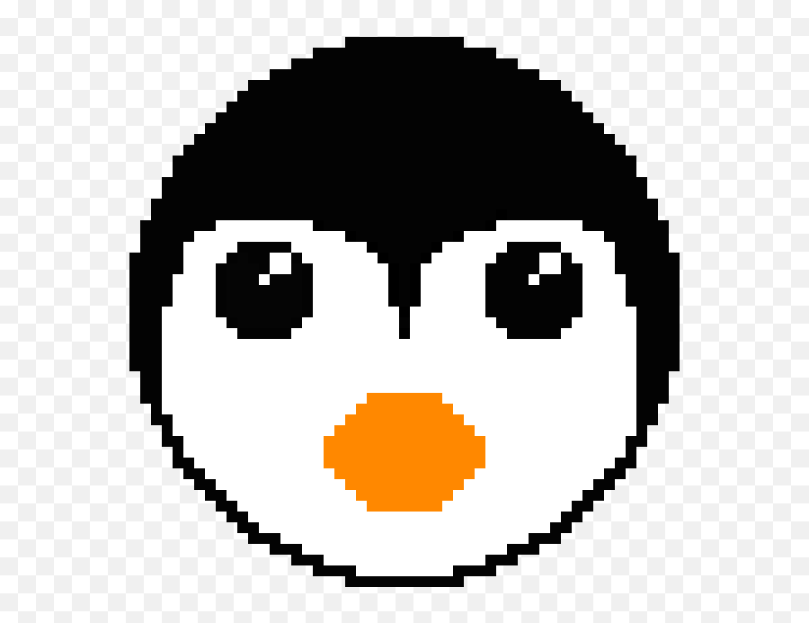 Pixilart - Penguin Icon By Crussell2001 India Gate Emoji,Cute Penguin Emoticon