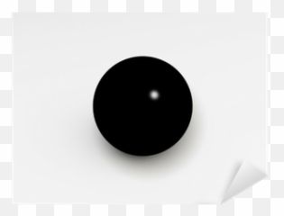 Bola Negra Sticker U2022 Pixers - We Live To Change Dot Emoji,Emojis Fondo Negro