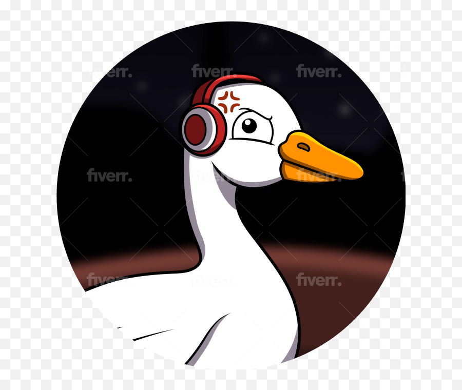 Make A Cartoon Profile For Your Youtube Or Twitch Channel By - Soft Emoji,Twitch Duck Emoticon