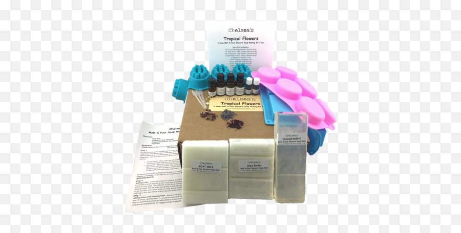Geranium U0026 Rose Shea Butter Soap Making Kit 1 U0026 2 Lbs - Packaging And Labeling Emoji,Emotions For Soaps