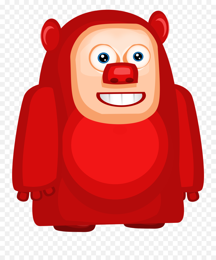 Fat Clipart Fat Body Fat Fat Body - Red Alien Cartoon Emoji,Fat Man Emoji
