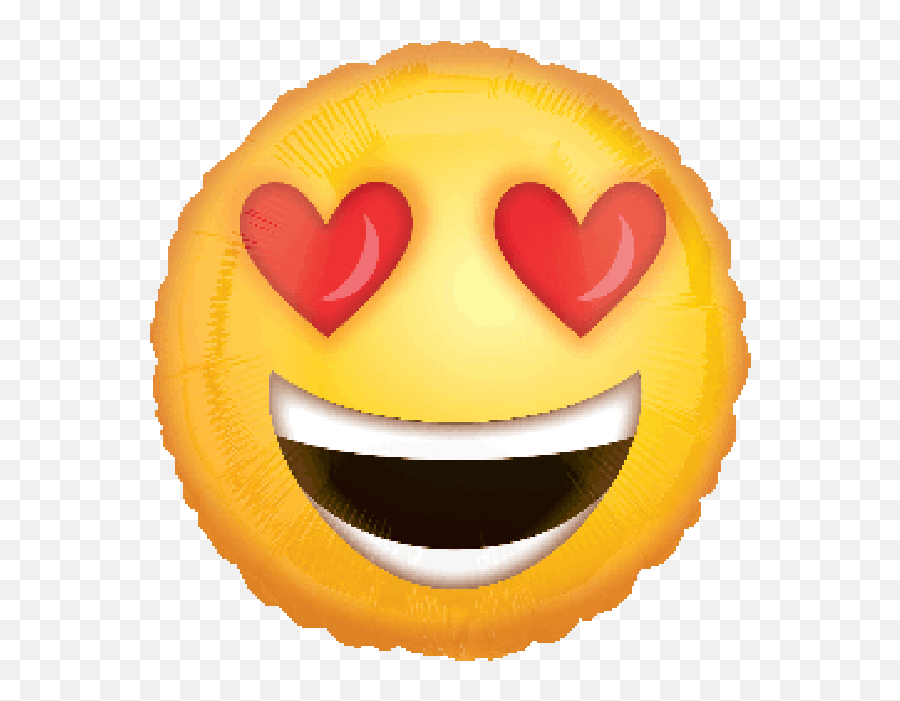 Anagram Foil 45cm Love Emoji,Emoticon Patting Head