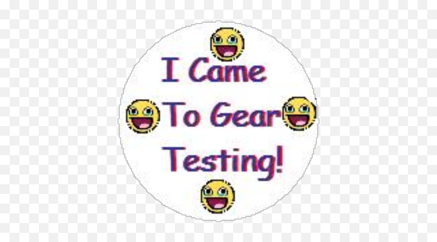 You Visited Gear Testing - Roblox Emoji,Emoticon Geas