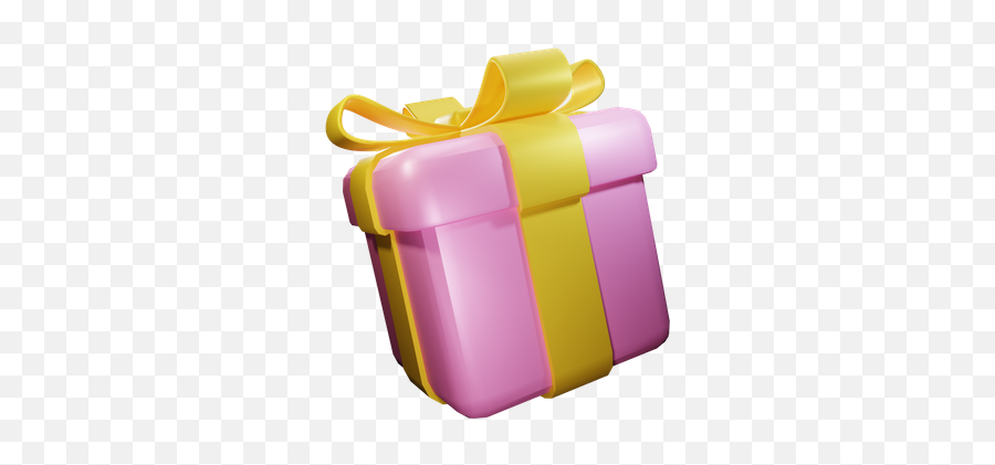 Gift Box Icon - Download In Line Style Emoji,Presend Emoji