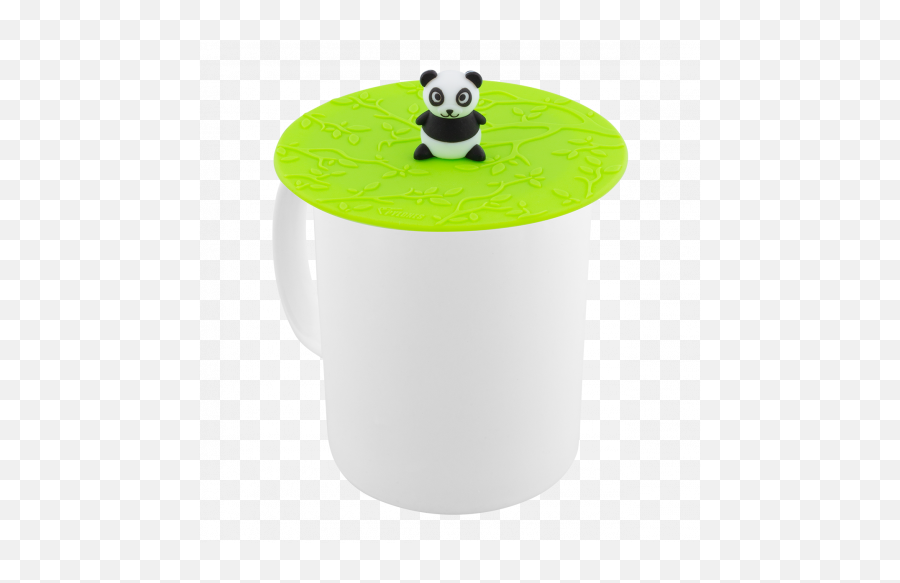 Lid For Mug - Bienauchaud Pylones Emoji,Panda And Penguin Emoji