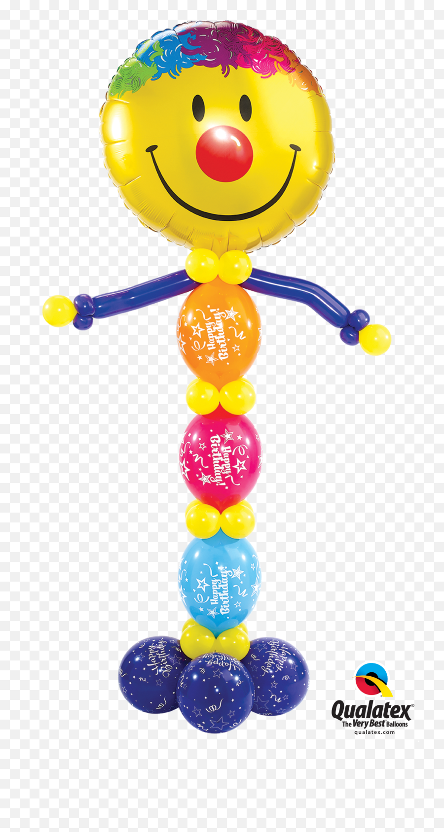 Childrens Smiley Birthday Party Friend - Qualatex Emoji,Emoticon Birthday