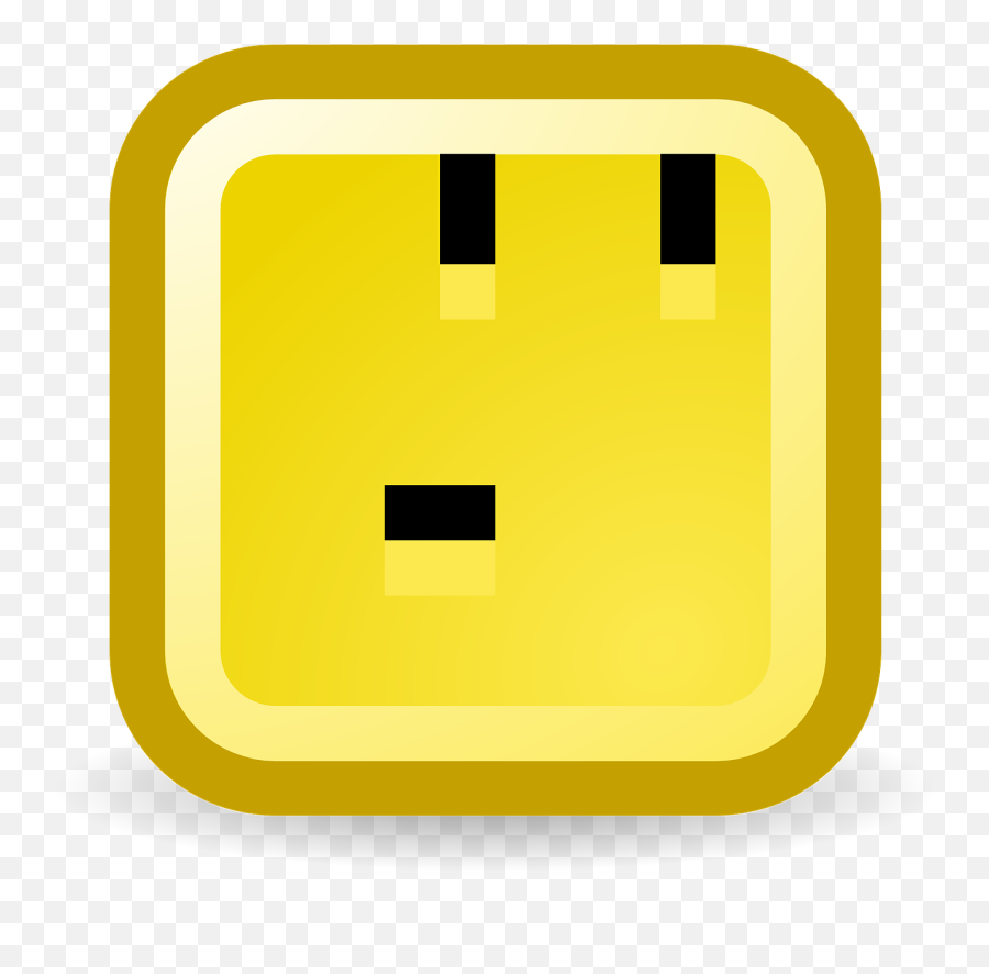 Thinkingsmileycomputerpixelatedpixels - Free Image From Vertical Emoji,Thinking Emoticon