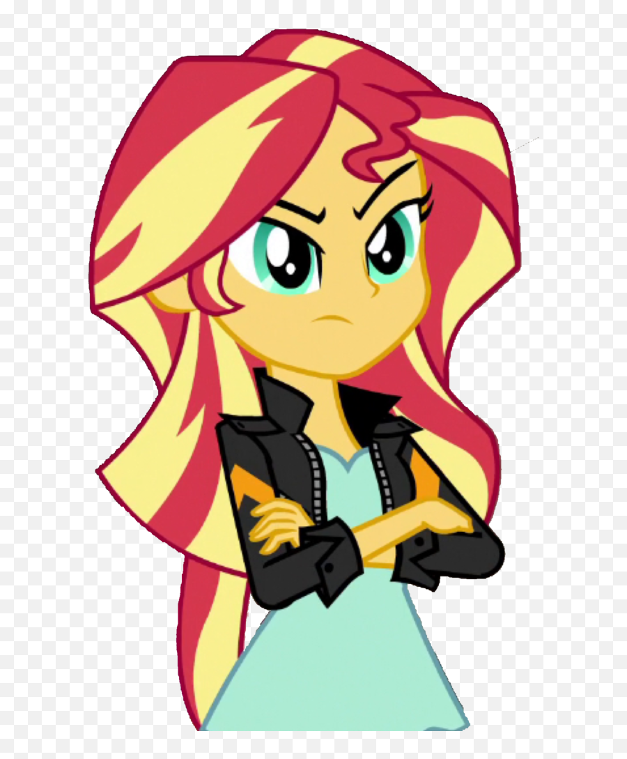 Clipart Apples Angry Clipart Apples - Sunset Shimmer My Little Pony Angry Emoji,Girl Crossing Arms Emoji
