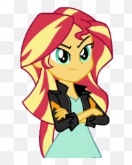Clipart Apples Angry Clipart Apples - Sunset Shimmer My Little Pony Angry Emoji,Girl Crossing Arms Emoji