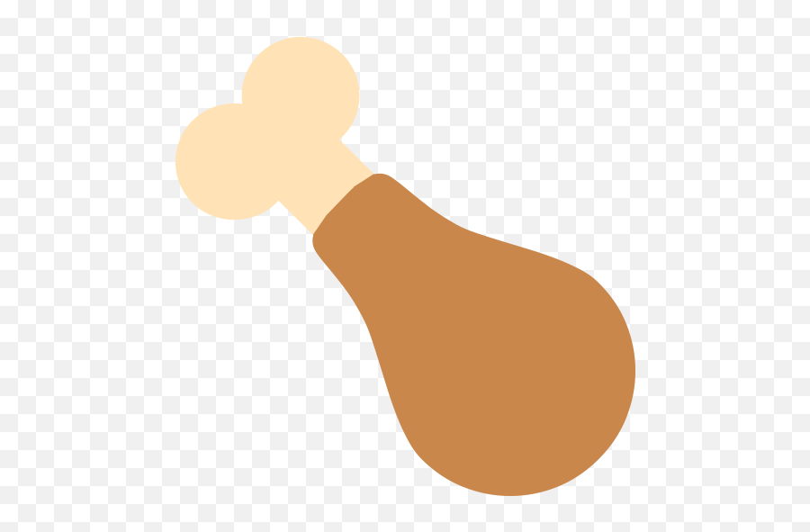 Poultry Leg Id 8439 Emojicouk - Chicken Leg Emoji Png,Chicken Emoji