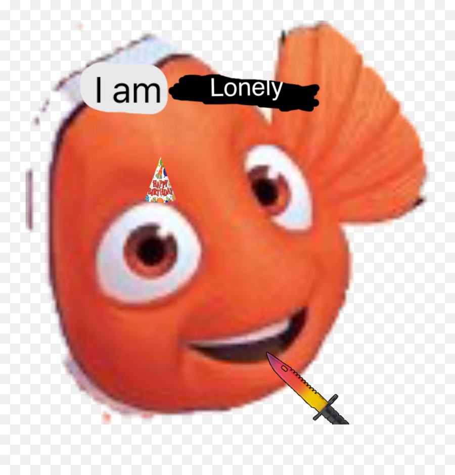 Nemo Fish Eyeball Sticker By Amy - Finding Nemo Dory Character Emoji,Fish Emoticon