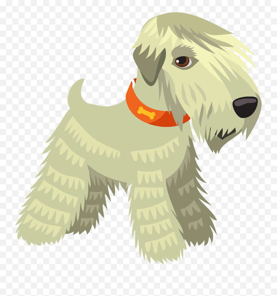 Irish Terrier Dog Clipart - Airedale Dog Clipart Transparent Emoji,Scottie Dog Emoji