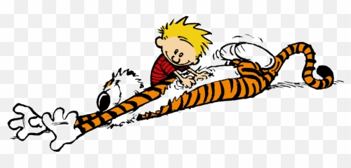 Download Calvin And Hobbes Hq Png Image - Calvin And Hobbes Bd Emoji,Calvin And Hobbes Emoji