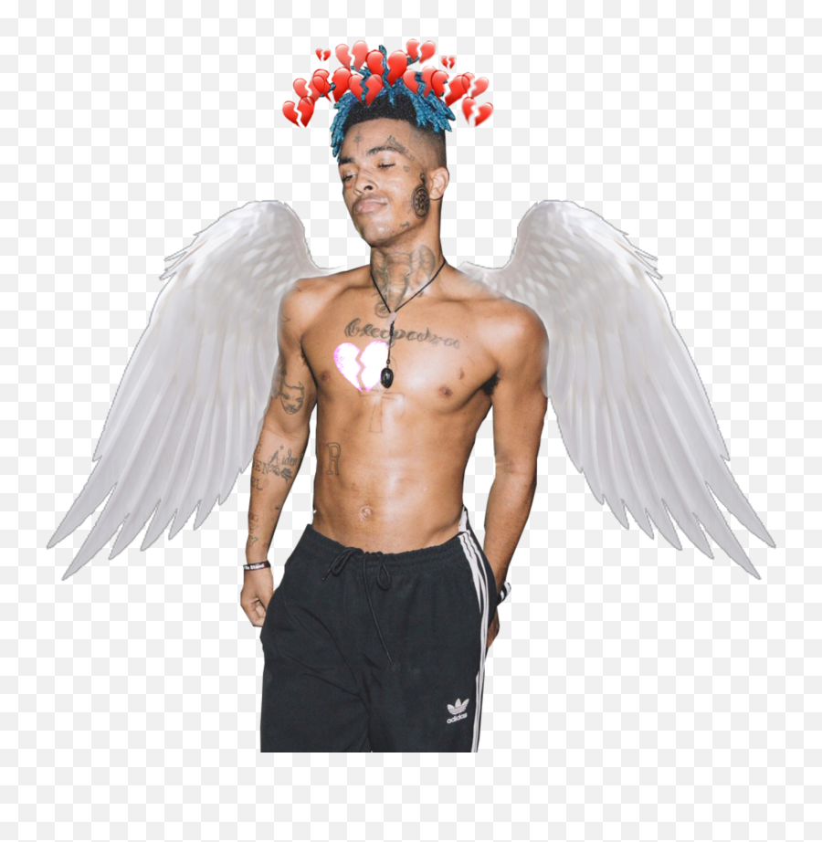 Xxxtentacion Sticker - Xxxtentacion Pictures Full Body Emoji,Angel Emoji Sweatpants