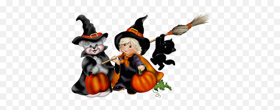 Gif Animate Glitter Halloween Gratis - Creddy Y Teddy Halloween Emoji,Emoticon Animate Per Facebook
