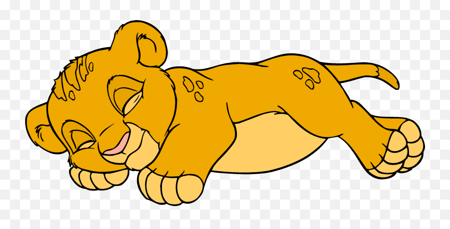 Lion King Clipart Png - Transparent Baby Simba Png Emoji,Emoticons For Clash Of Kings